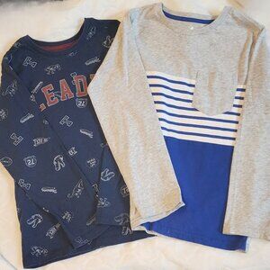 2 Long sleeve 365 Kids tops Size 10